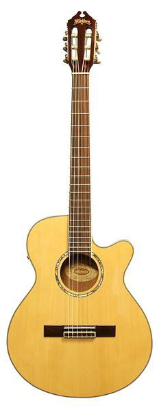 Washburn EAC12 Электроакустическая классическая гитара.