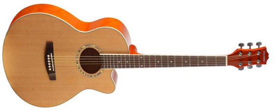 Colombo LF-401 C/N Акустическая гитара фолк 40" с вырезом.