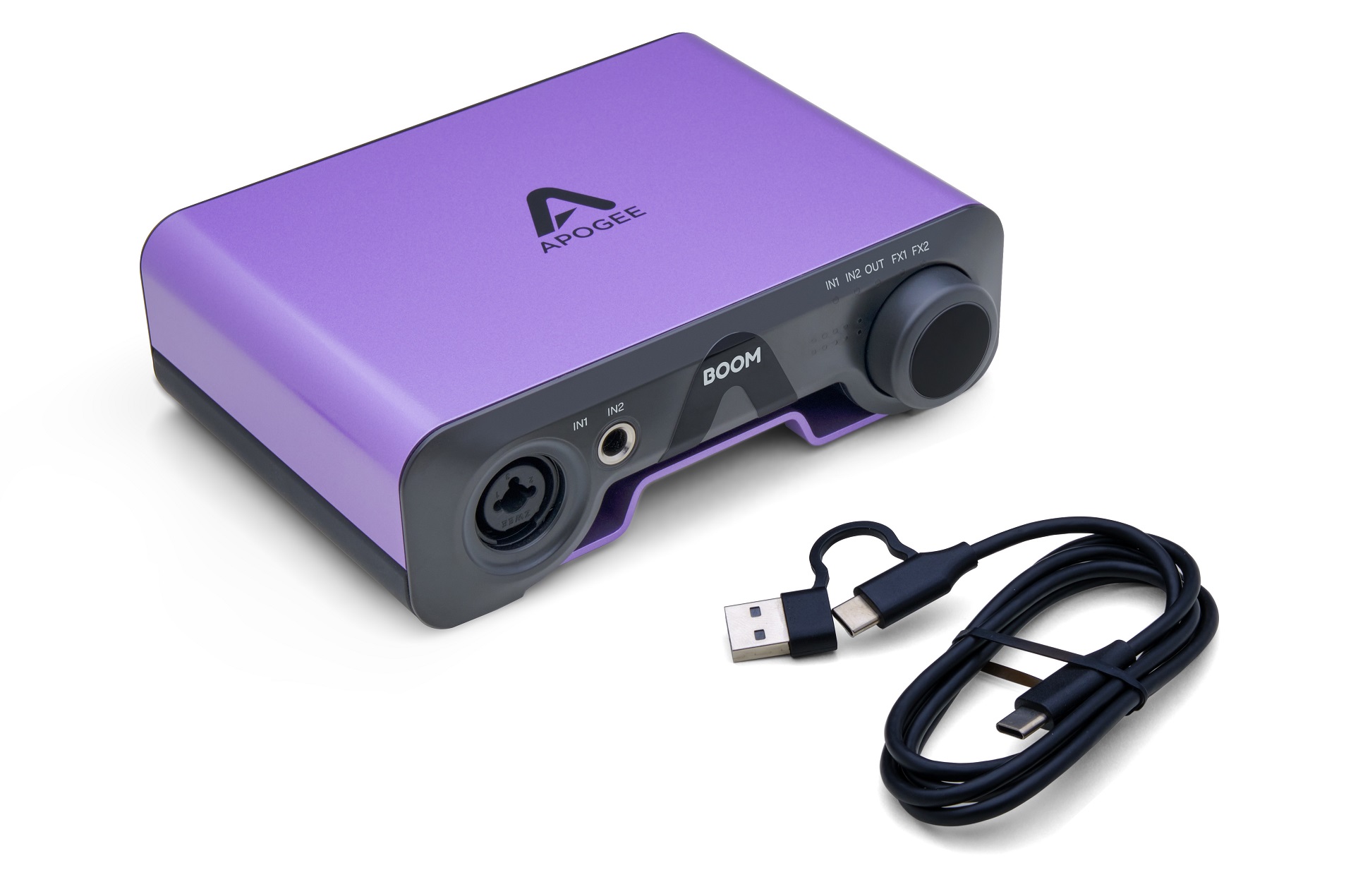 Apogee Boom - мобильный 4-канальный интерфейс USB-C 