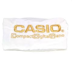 Накидка для цифрового фортепиано Casio CDP бархатная белая.