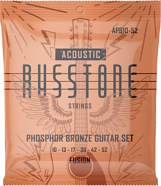 Russtone APB10-52 - Струны для акустической гитары