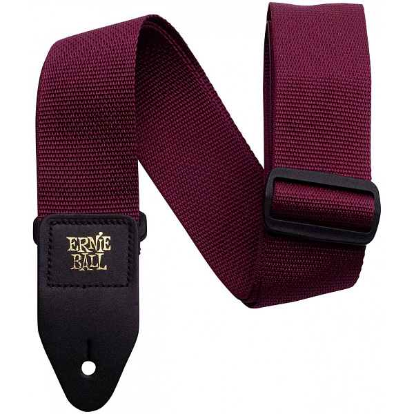 Ernie Ball 4047 BURGUNDY - Ремень гитарный