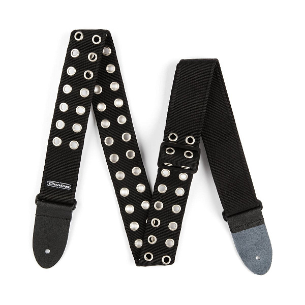 Dunlop D3819BK Classic Grommet Black гитарный ремень