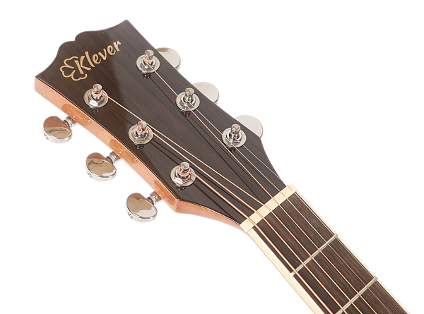Klever KD-100 - Акустическая гитара дредноут, цвет натуральный