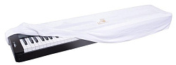 UNIQKEYS UKPC-CASS-88-WH - Бархатная накидка для цифрового фортепиано CASIO, 88 клавиш, белый