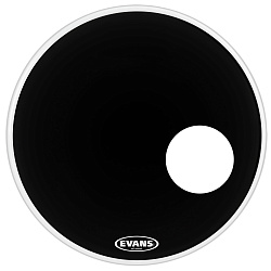 Evans BD20RB - 20'' EQ3 Resonant Black пластик для бас-барабана