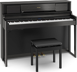 ROLAND LX705-CH - цифровое фортепиано + KSL705-CH -  стойка