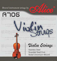 Alice A706 - Комплект струн для скрипки 4/4