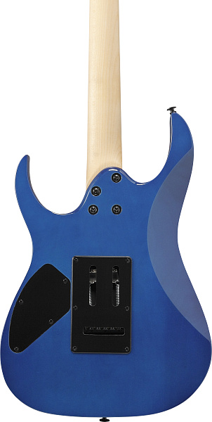 IBANEZ GRG120QASP-BGD - Электрогитара Superstrat, цвет Transparent Blue/синий гардиент