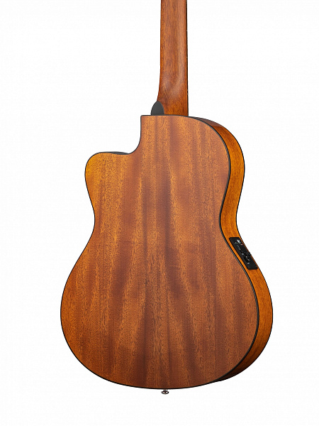 Cort JADE-E-Nylon-DBB Jade Series - Классическая гитара со звукоснимателем