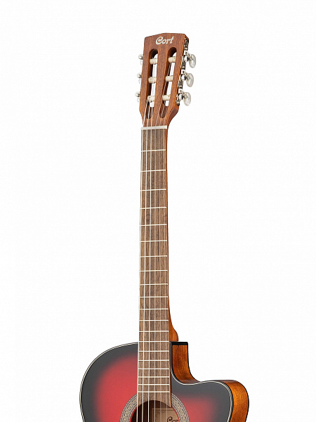 Cort JADE-E-Nylon-BRB Jade Series - Классическая гитара со звукоснимателем