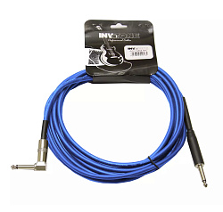 Invotone ACI1204B Инструментальный кабель, длина 4 м (синий).