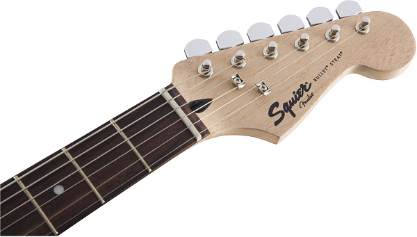 FENDER SQUIER BULLET STRAT HT HSS BLK - Электрогитара, HSS, фикс. бридж, цвет черный