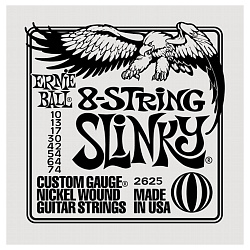ERNIE BALL 2625 (10-74) - Струны для 8-струнной электрогитары
