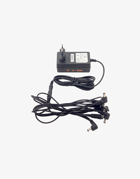 Блок питания UNIQKEYS SA-92000-8 (JP-3), для педалей эффектов, разветвитель на 8 педалей LADON-8