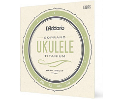 D'Addario EJ87S Titanium Струны для укулеле сопрано