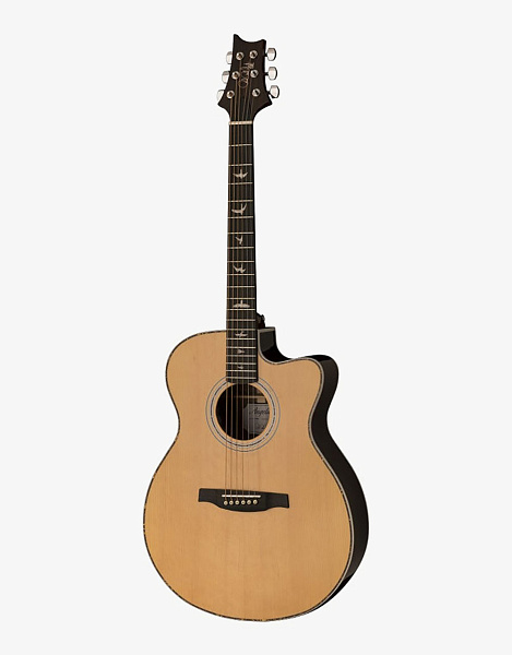 PRS SE AE40E Natural - Электроакустическая гитара гранд-аудиториум с кейсом, цвет натуральный