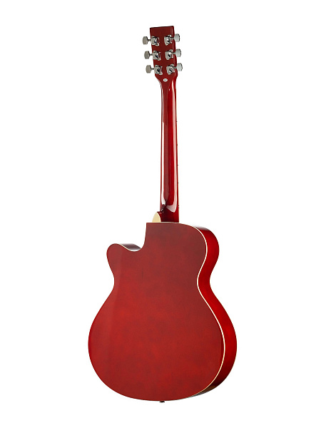 HOMAGE LF-401C-R - Фольковая гитара с вырезом
