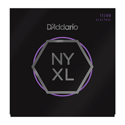 D'Addario NYXL1149 NYXL Струны для электрогитары, никелированные, Medium (11-49).