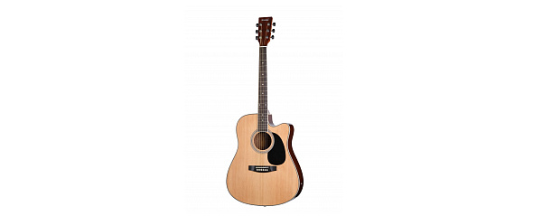 HOMAGE LF-4121CEQ - Акустическая гитара с вырезом и звукоснимателем