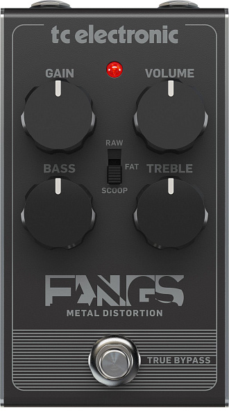 TC Electronic FANGS METAL DISTORTION - Педаль эффектов дисторшн