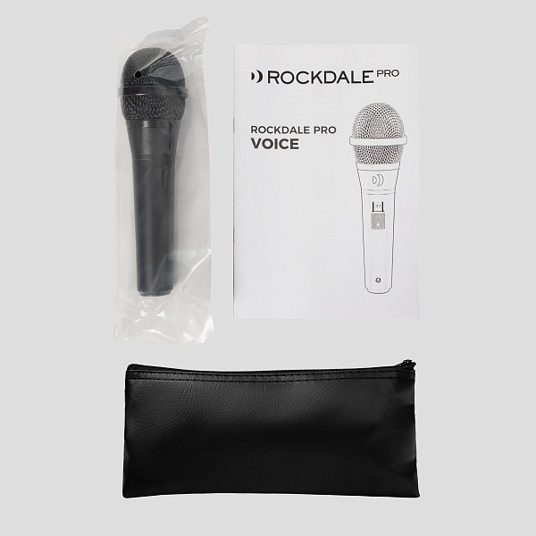 ROCKDALE PRO Voice BK - Вокальный динамический микрофон