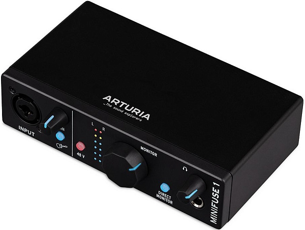Arturia MiniFuse 1 Black - USB - Аудиоинтерфейс