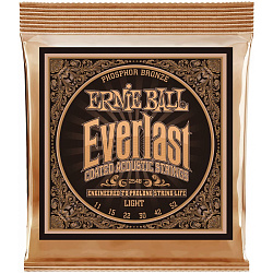 Ernie Ball 2548 Everlast Coated Phosphor Bronze Light 11-52 - Струны для акустической гитары