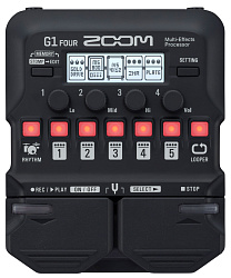 Zoom G1 FOUR - Гитарный процессор мультиэффектов