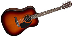 FENDER CD-60 DREADNOUGHT SUNBURST Акустическая гитара, цвет санберст.