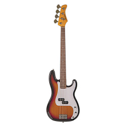 Fernandes RPB360 3SB бас-гитара Precision Bass,3-tone Sunburst