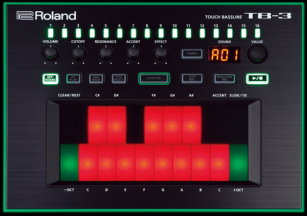 Roland TB-03 Сенсорный бас-синтезатор