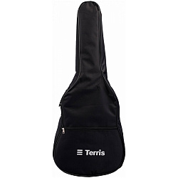 TERRIS TGB-C-05BK - чехол для классической гитары, утепленный (5 мм), 2 наплечных ремня, цвет черный