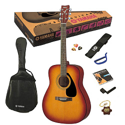 Yamaha F310P (TBS) Набор: акустическая гитара Yamaha F310 цвет табакко санбёрст, аксессуары.