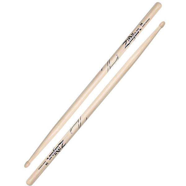 ZILDJIAN Z5A 5A - Барабанные палочки с деревянным наконечником,орех