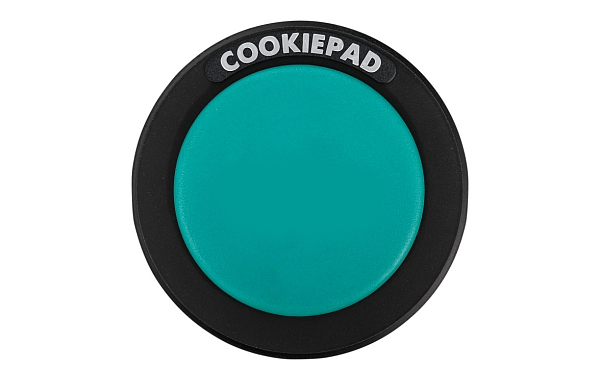 COOKIEPAD 6Z - Тренировочный бесшумный пэд 6", мягкий, цвет зелёный