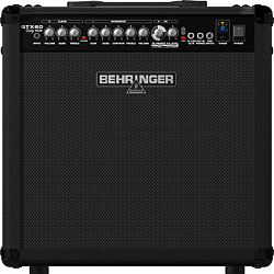 Behringer GTX60 - комбо для электр.гитар,ламп. каскад, процессор эффектов и встроен.тюнер,60 Вт,12"