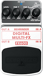Behringer FX600 - Педаль цифровых стерео мультиэффектов ( фленджер, хорус, фейзер и т.п.