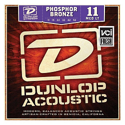 Dunlop DAP1152 Струны для акустической гитары Phosphor Bronze (11-52).