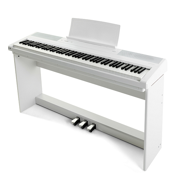 Emotive Hammerpiano 1 sW, цифровое фортепиано с подставкой, цвет белый