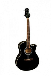 FLIGHT AG-210 BK Акустическая гитара шестиструнная