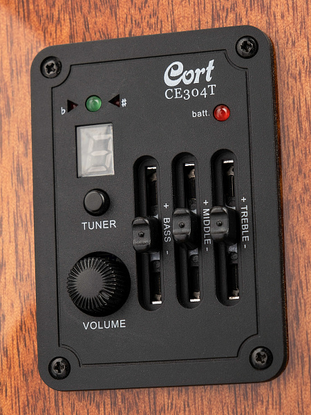 Cort JADE-E-Nylon-BRB Jade Series - Классическая гитара со звукоснимателем