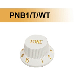 Dr.Parts PNB1/T/WT - ручка Tone, пластик белый