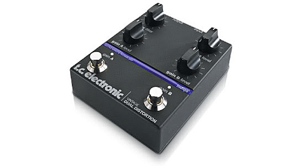 TC Electronic Vintage Dual Distortion Pedal Аналоговый двойной дисторшн для гитары.