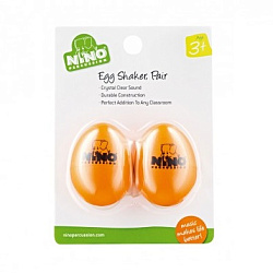 MEINL NINO540OR-2 Шейкер-яйцо, пара, материал: пластик, цвет: оранжевый.