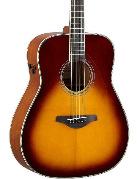 YAMAHA FG-TA BROWN SUNBURST - Трансакустическая гитара