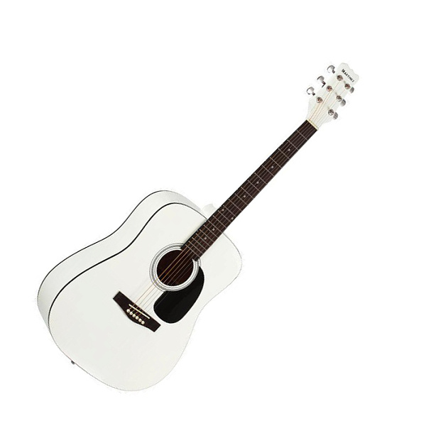 MARTINEZ FAW-702/WH - Акустическая гитара вестерн