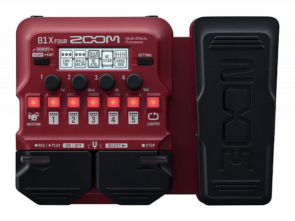 Zoom B1X FOUR - Басовый процессор
