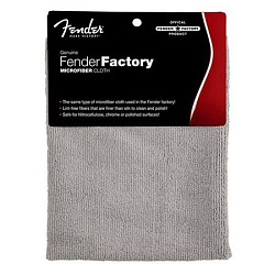 FENDER FACTORY MICROFIBER CLOTH GRAY полировочная салфетка, микрофибра, цвет серый