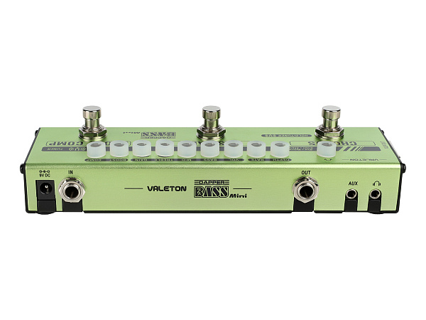 Dapper Bass Mini Valeton MES-2 - Напольная компактная басгитарная педаль